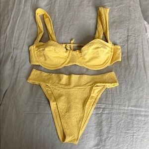 JMP The Label Yellow Bikini Set